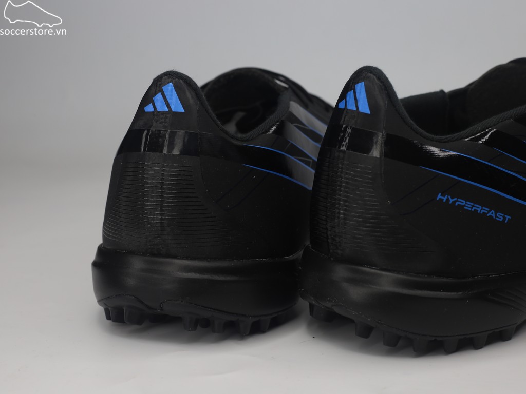 Adidas F50 Hyperfast League TF màu đen/ blue KJ3436