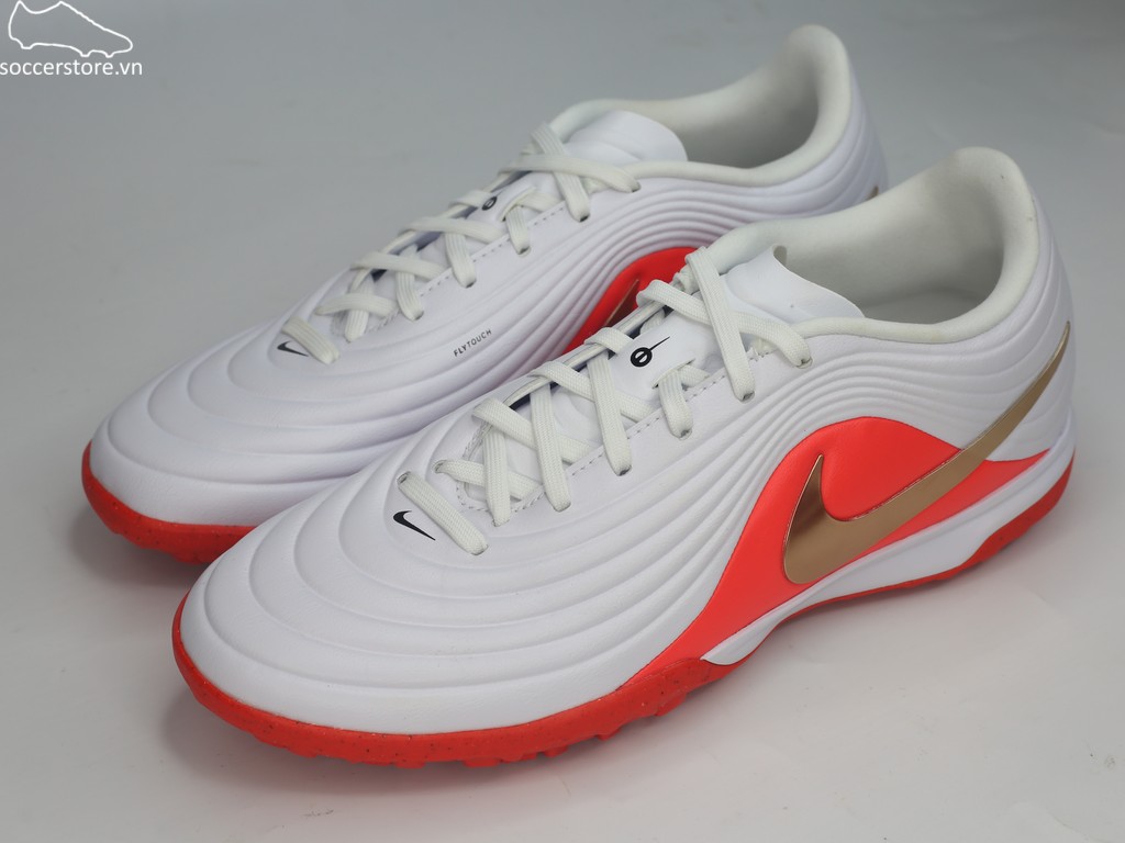 Tiempo Maestro Academy TF màu trắng/ đỏ IB4484-100