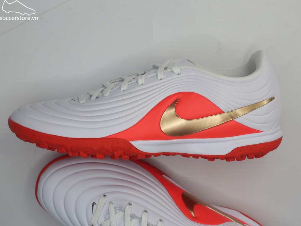 Tiempo Maestro Academy TF màu trắng/ đỏ IB4484-100
