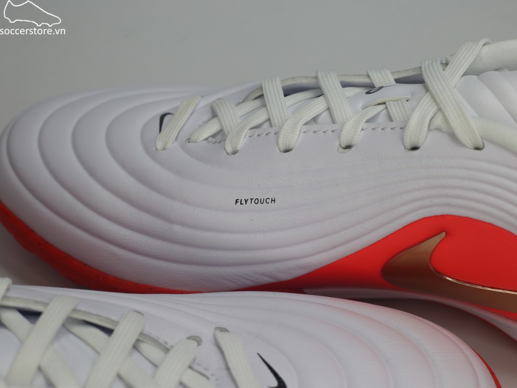 Tiempo Maestro Academy TF màu trắng/ đỏ IB4484-100