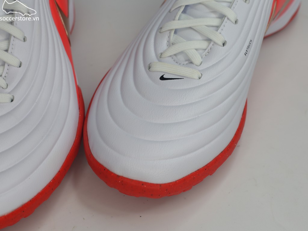 Tiempo Maestro Academy TF màu trắng/ đỏ IB4484-100