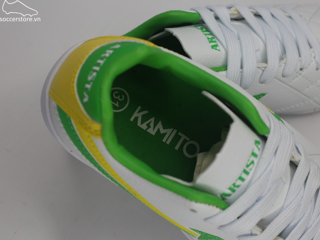 Kamito Artista Play TF Kid màu trắng/ xanh green KMTF240356K