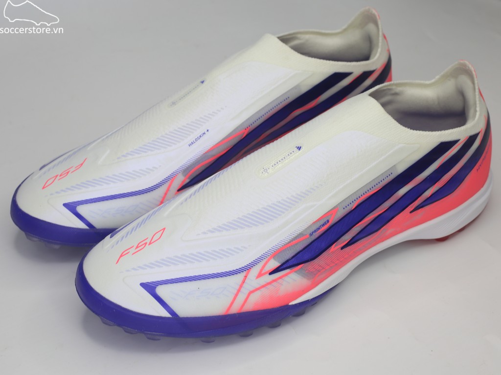 Adidas Hyperfast Pro LL TF trắng/ đỏ Chaos vs Control KK1043