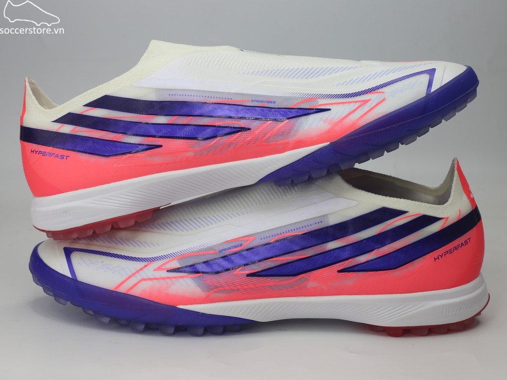 Adidas Hyperfast Pro LL TF trắng/ đỏ Chaos vs Control KK1043