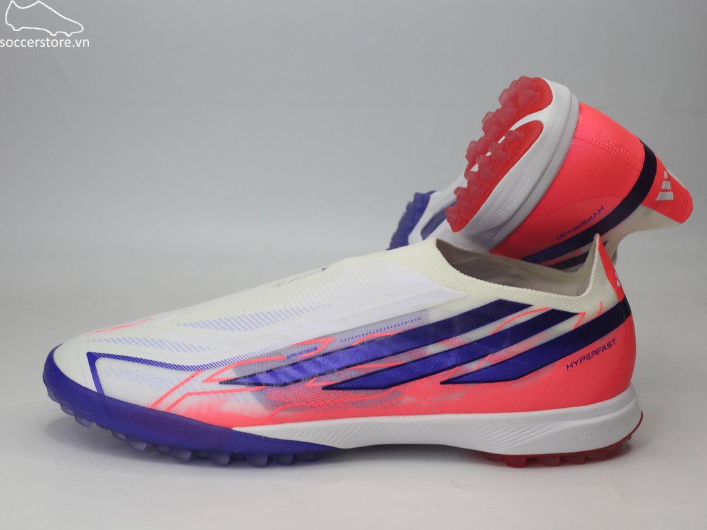 Adidas Hyperfast Pro LL TF trắng/ đỏ Chaos vs Control KK1043