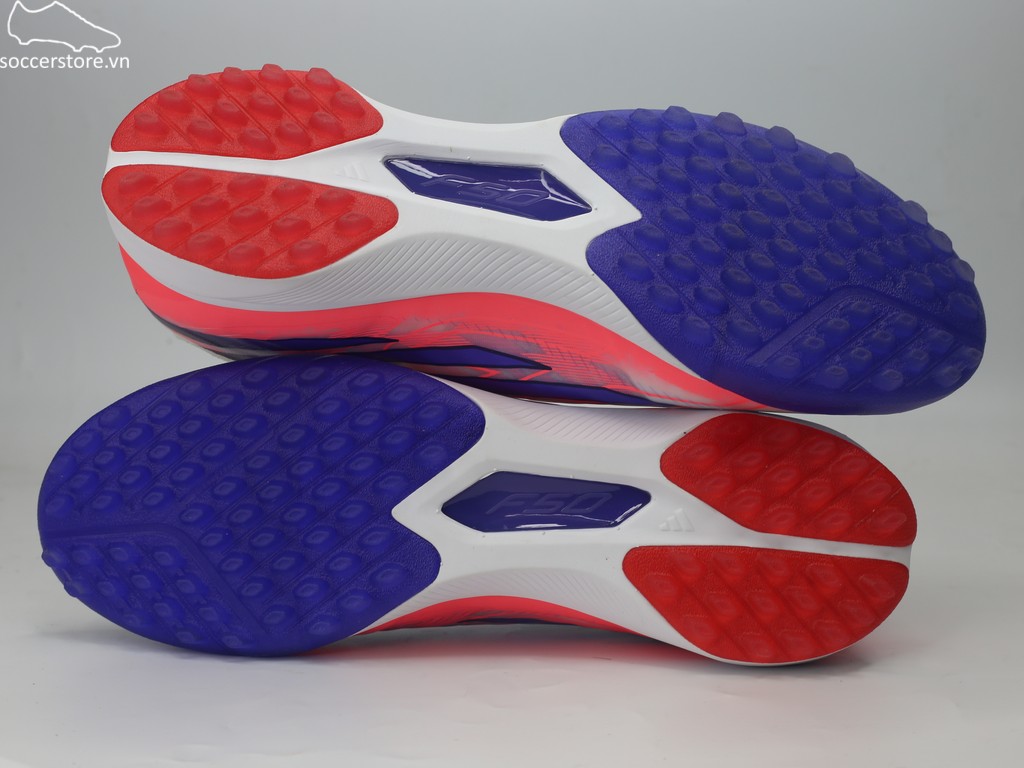Adidas Hyperfast Pro LL TF trắng/ đỏ Chaos vs Control KK1043