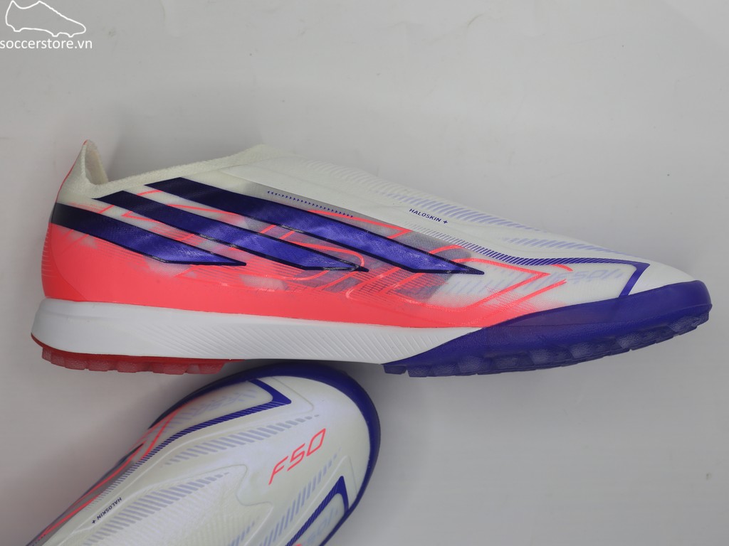 Adidas Hyperfast Pro LL TF trắng/ đỏ Chaos vs Control KK1043