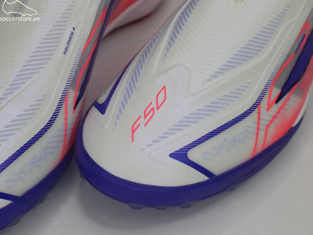 Adidas Hyperfast Pro LL TF trắng/ đỏ Chaos vs Control KK1043