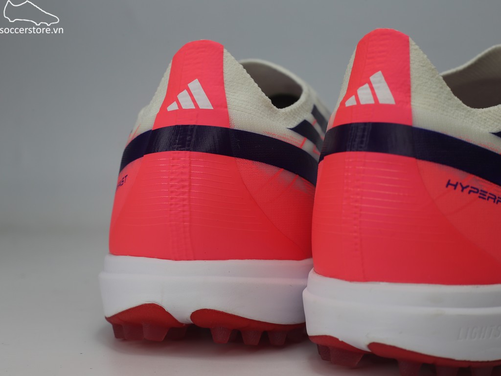 Adidas Hyperfast Pro LL TF trắng/ đỏ Chaos vs Control KK1043