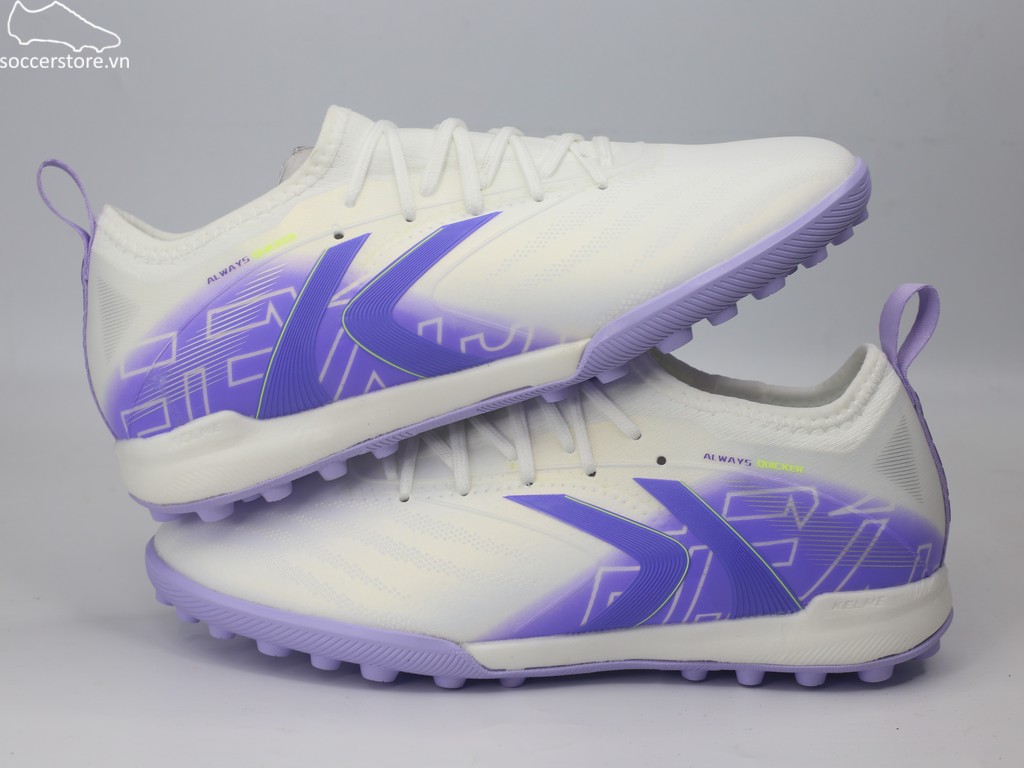 Kelme V-Mach 3.0.3 TF màu trắng/ tím 8621ZX1425-118