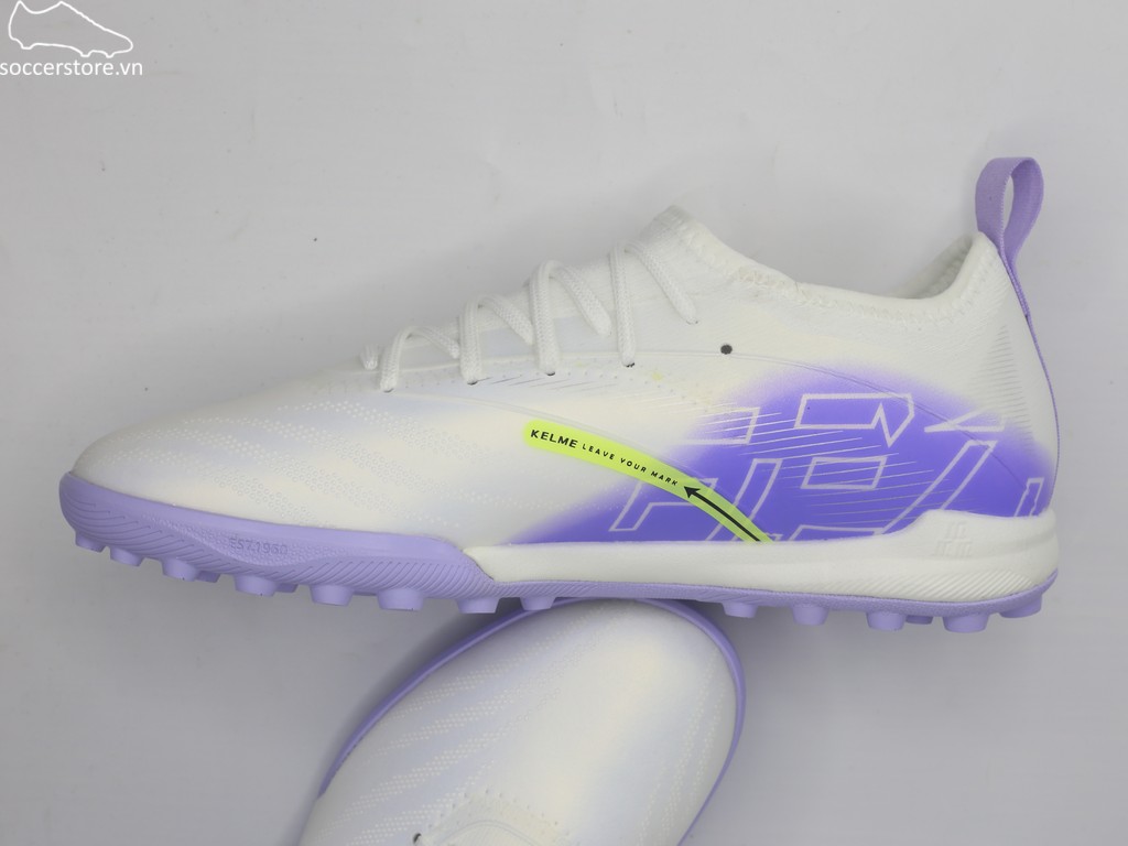 Kelme V-Mach 3.0.3 TF màu trắng/ tím 8621ZX1425-118