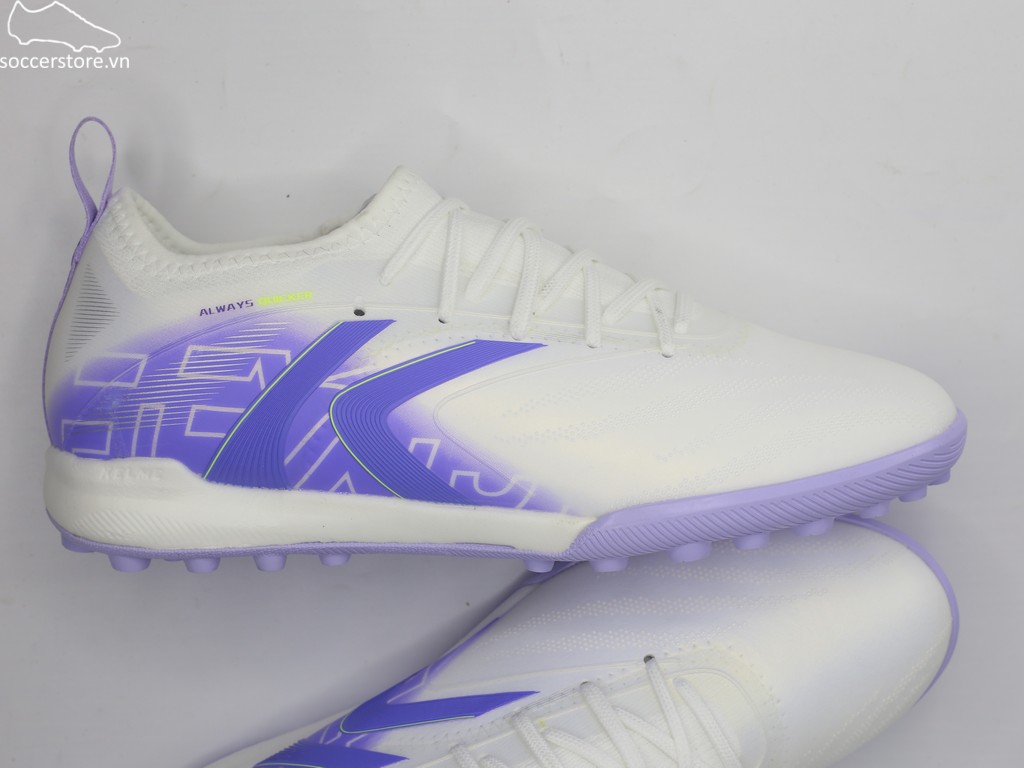Kelme V-Mach 3.0.3 TF màu trắng/ tím 8621ZX1425-118