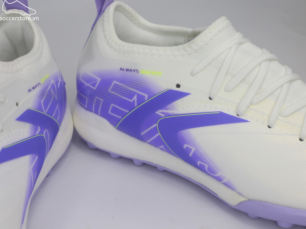 Kelme V-Mach 3.0.3 TF màu trắng/ tím 8621ZX1425-118