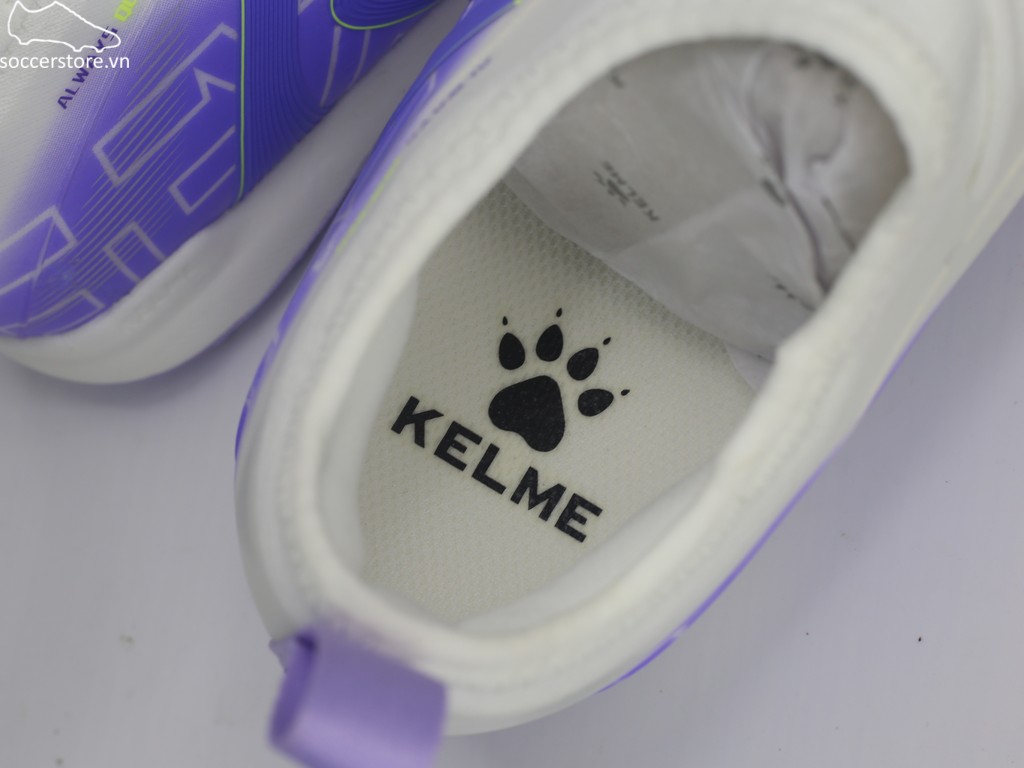 Kelme V-Mach 3.0.3 TF màu trắng/ tím 8621ZX1425-118