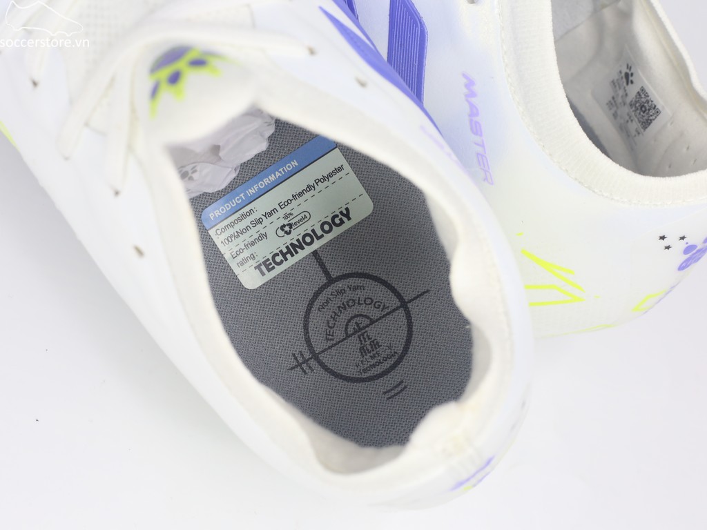 Kelme Maestro 3.0.4 MG màu trắng/ tím 8621ZX1438-118