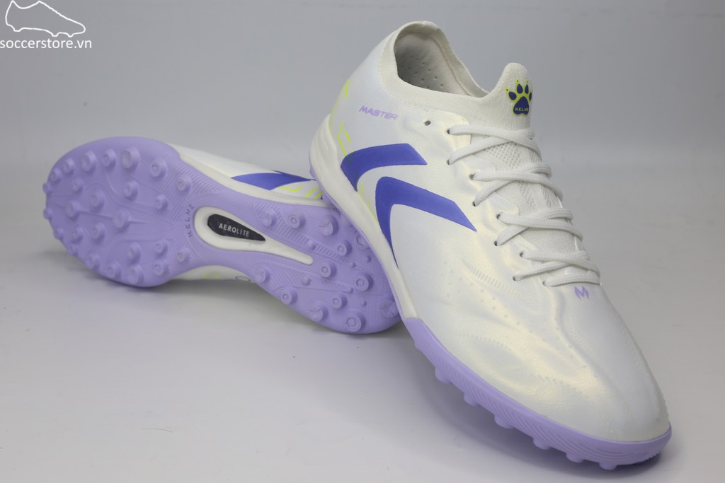 Kelme Maestro 3.0.4 TF màu trắng/ tím 8621ZX1439-118