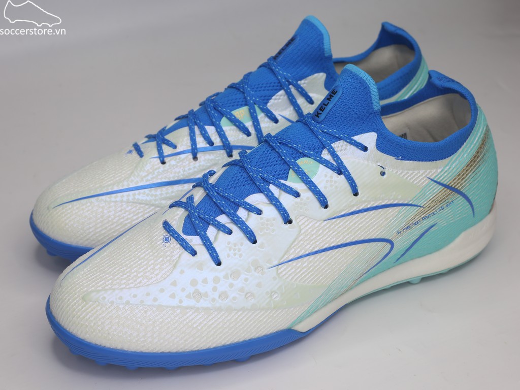 Kelme Flash 6.0.4 TF màu trắng/ blue 8621ZX1406-162
