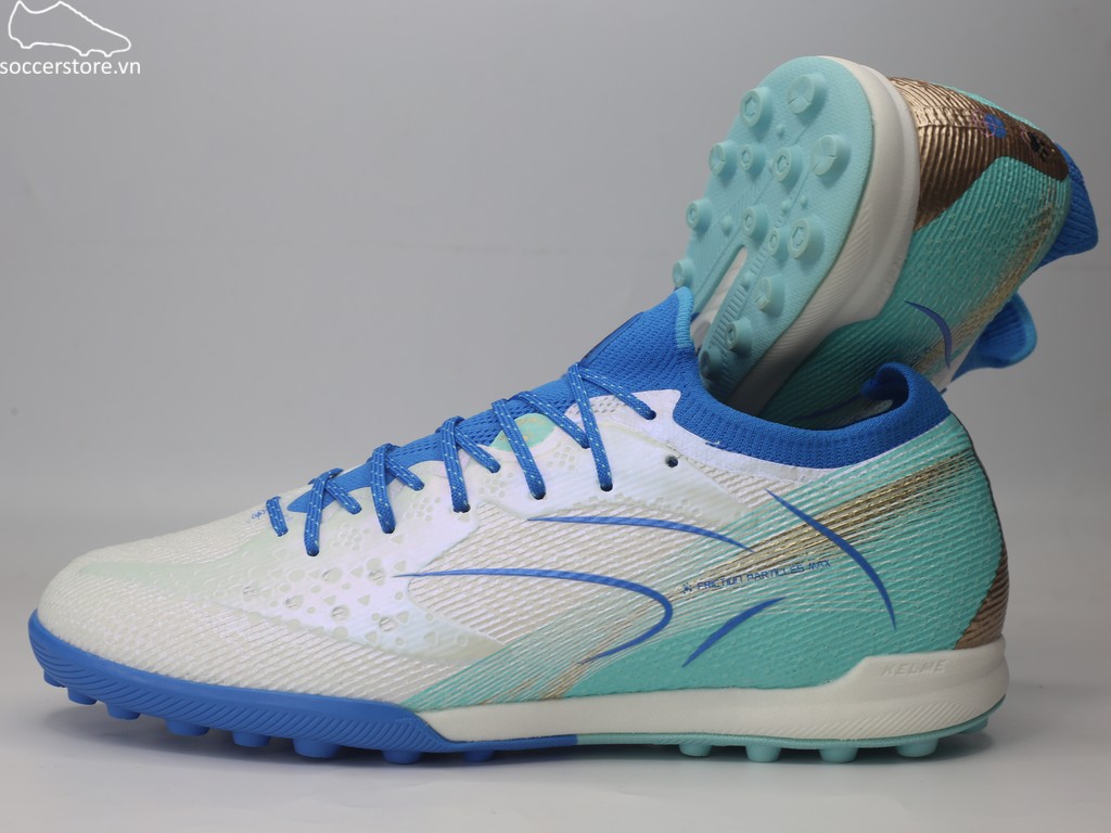 Kelme Flash 6.0.4 TF màu trắng/ blue 8621ZX1406-162