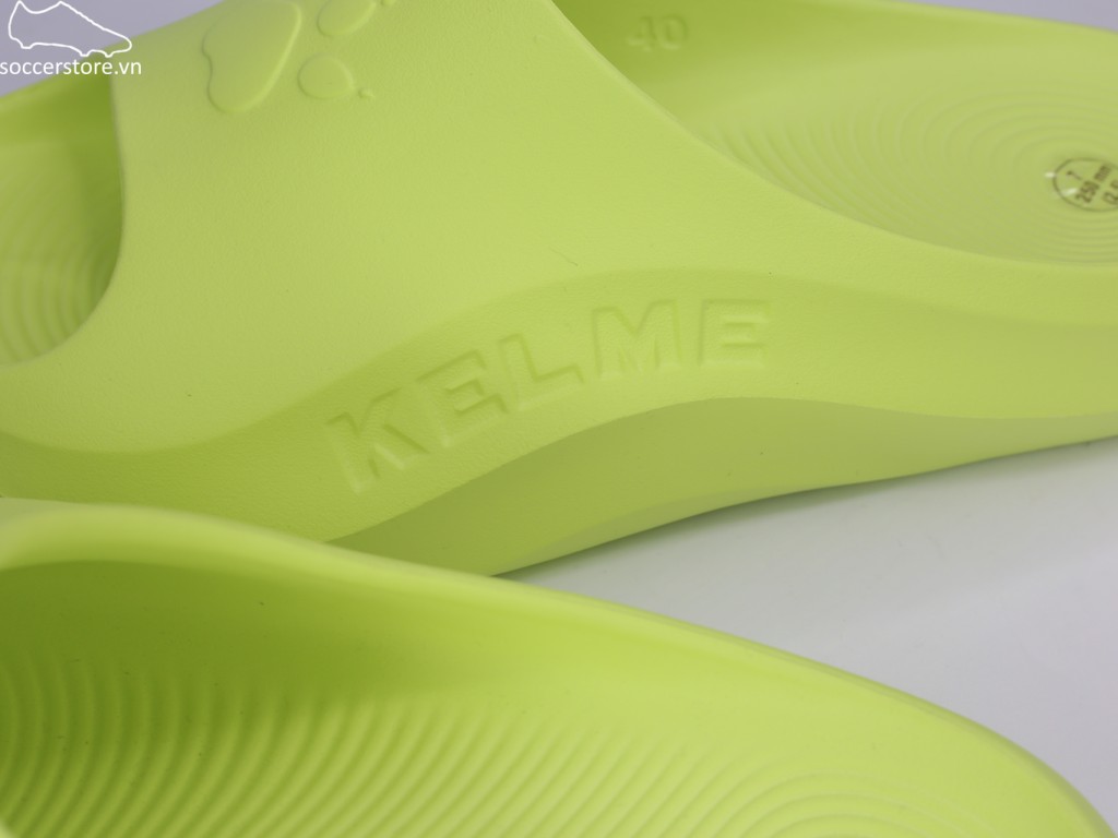 Dép Kelme màu xanh neon 8527LT5339-904