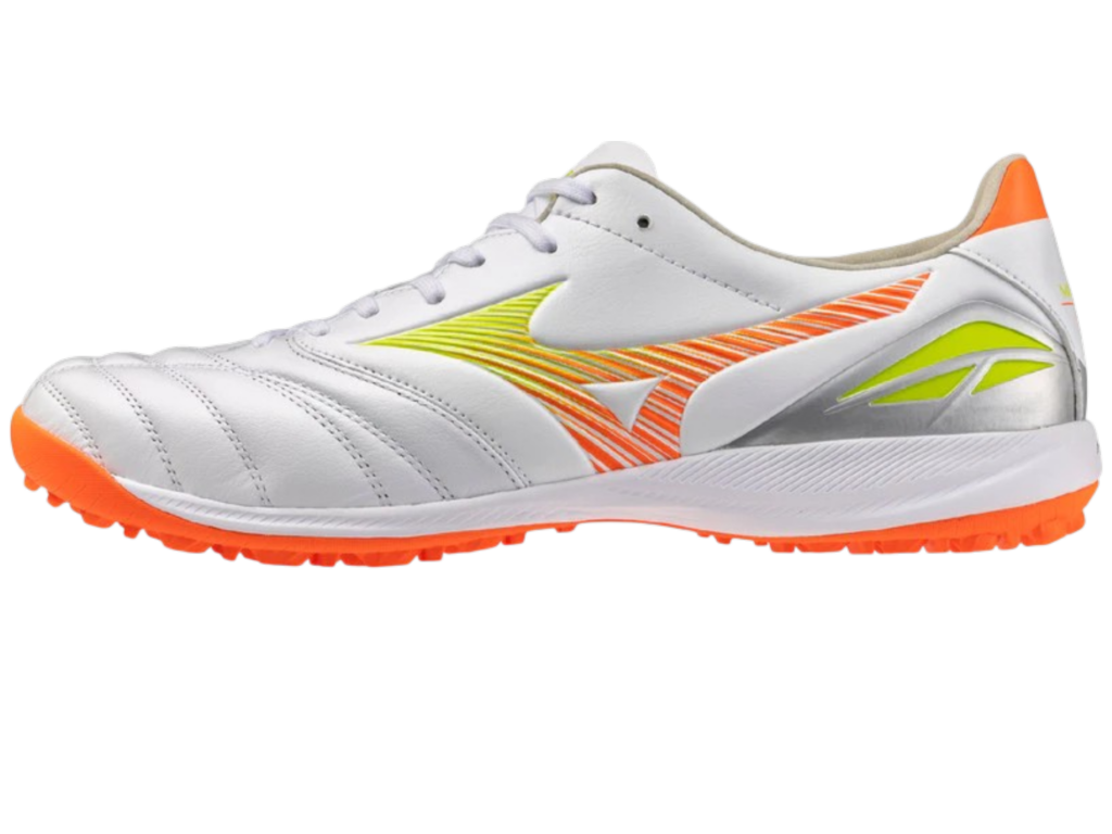 Mizuno Morelia Neo V Pro AS TF- trắng/ cam P1GD268454