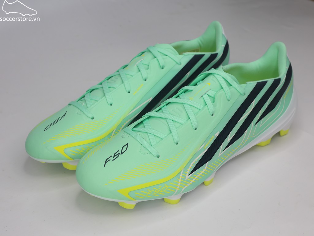 Adidas F50 Hyperfast League FG màu xanh bạc hà KK1052