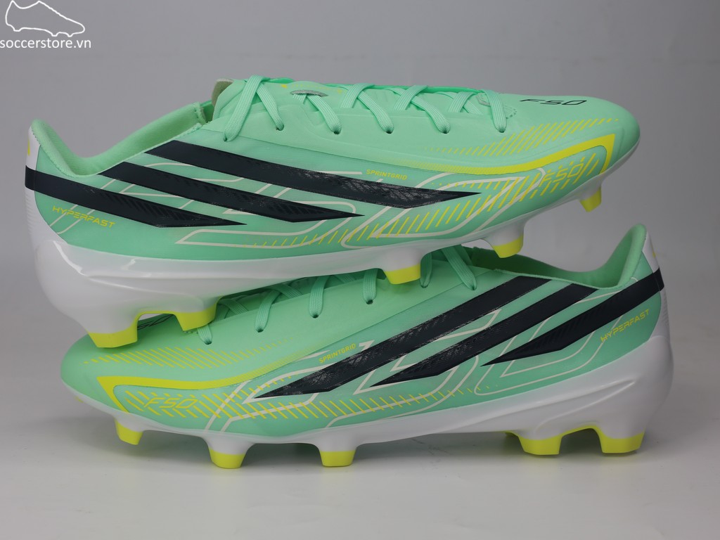 Adidas F50 Hyperfast League FG màu xanh bạc hà KK1052