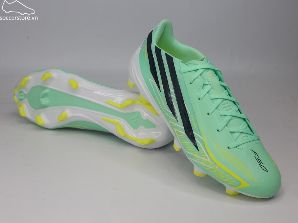Adidas F50 Hyperfast League FG màu xanh bạc hà KK1052