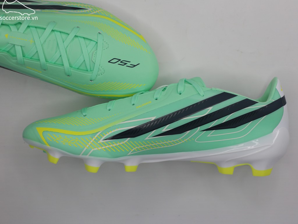 Adidas F50 Hyperfast League FG màu xanh bạc hà KK1052