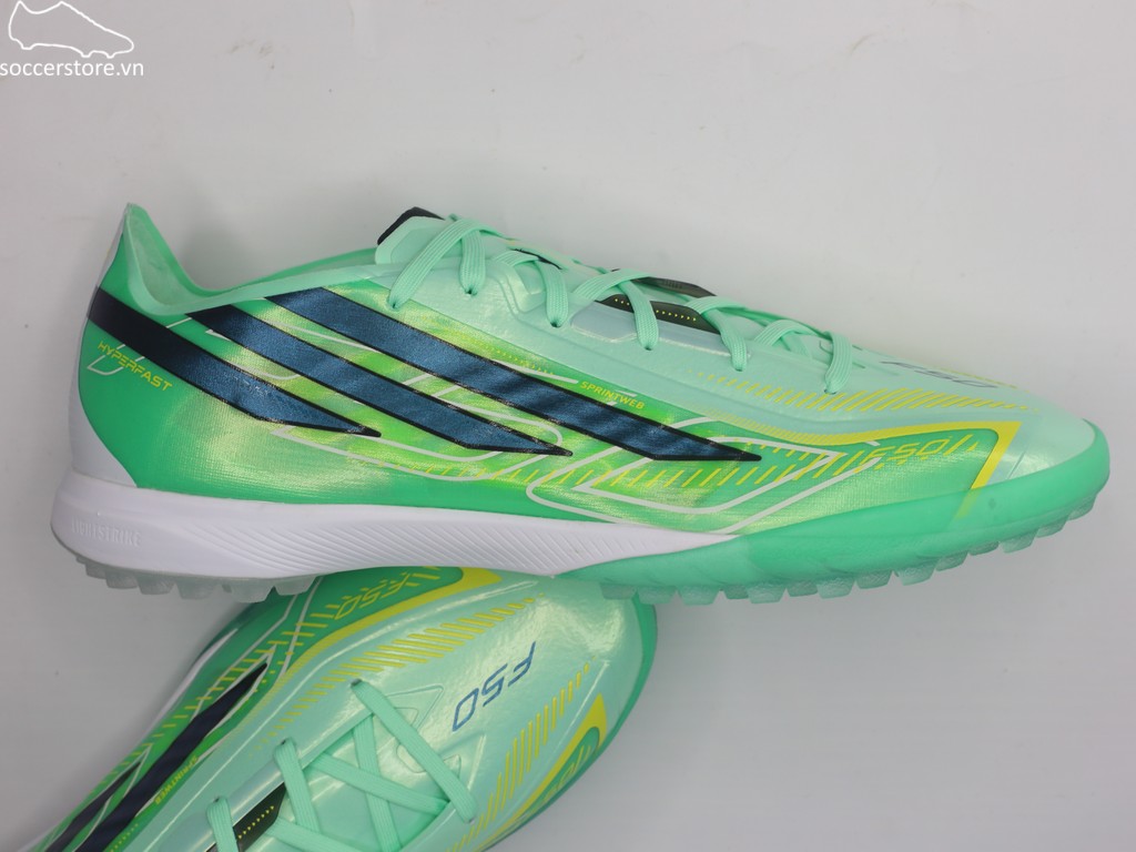 Adidas F50 Hyperfast Pro TF xanh bạc hà KJ6093