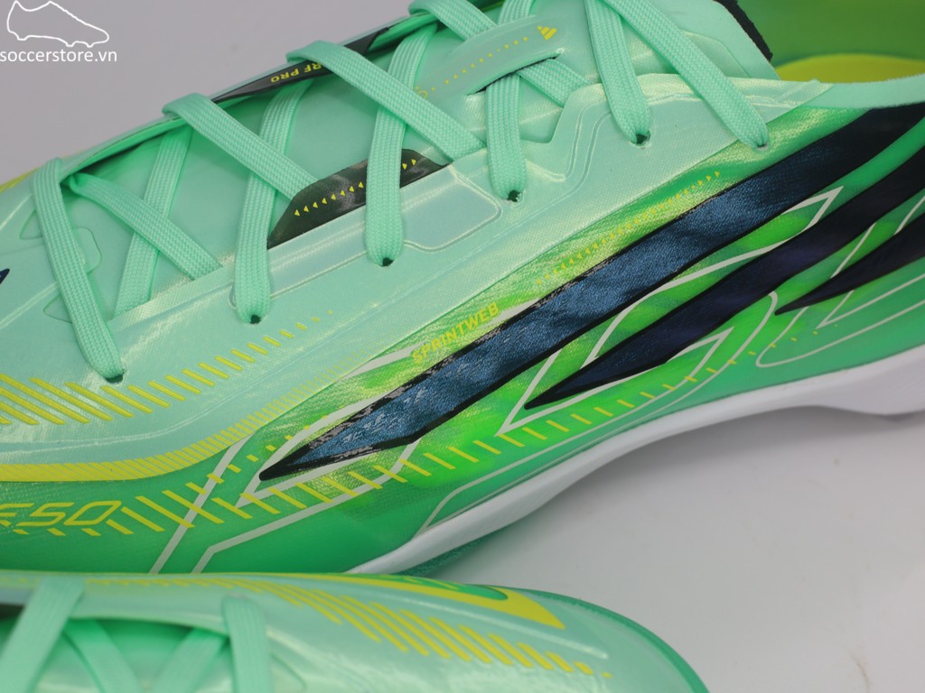 Adidas F50 Hyperfast Pro TF xanh bạc hà KJ6093