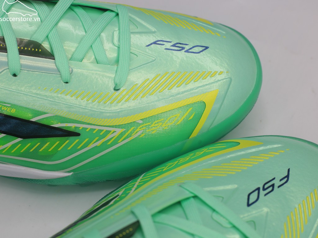 Adidas F50 Hyperfast Pro TF xanh bạc hà KJ6093