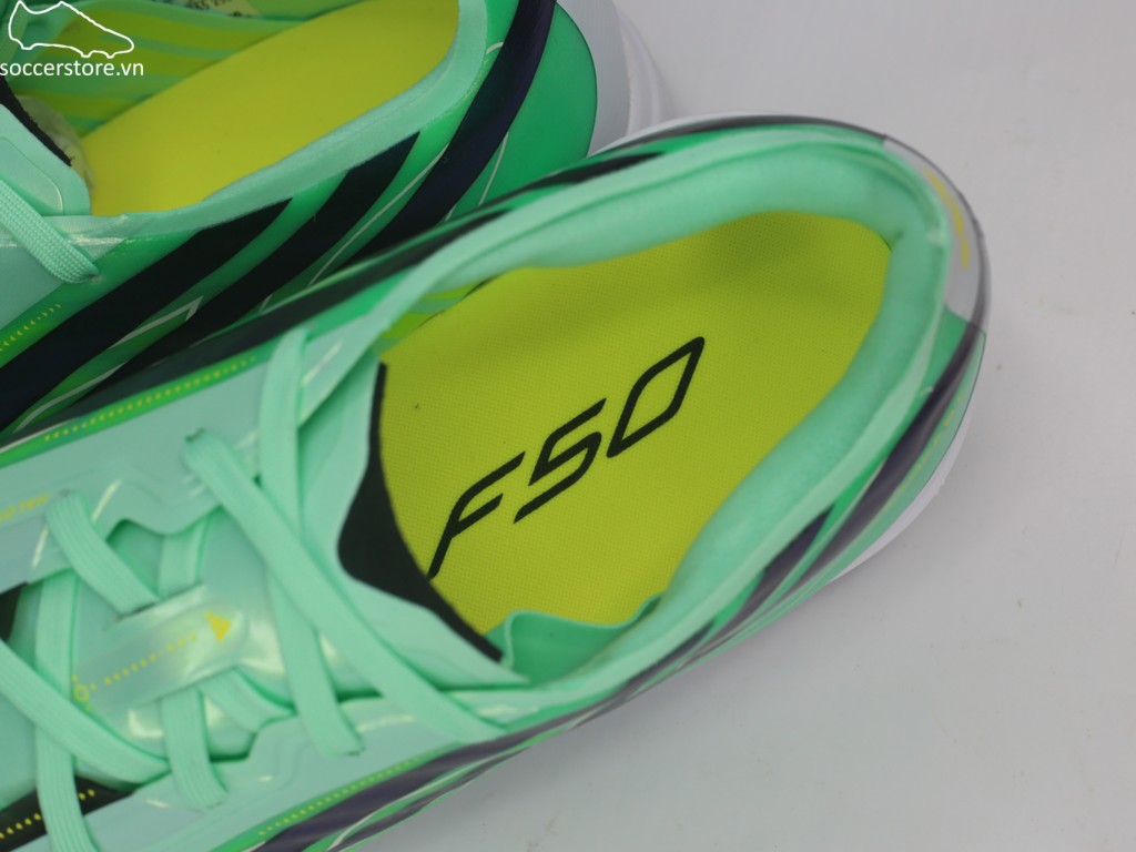 Adidas F50 Hyperfast Pro TF xanh bạc hà KJ6093