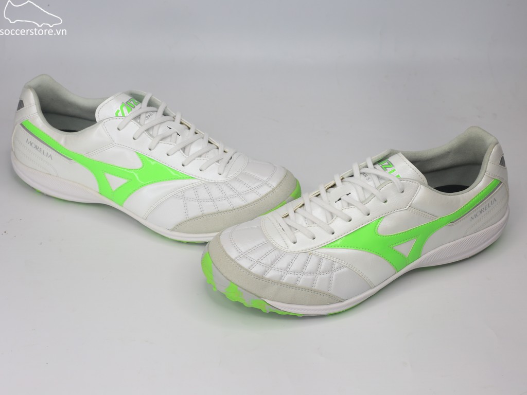 Mizuno Morelia Sala Japan TF màu trắng/ xanh lá Q1GB251137