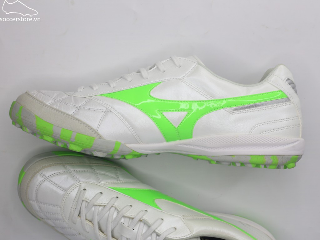 Mizuno Morelia Sala Japan TF màu trắng/ xanh lá Q1GB251137