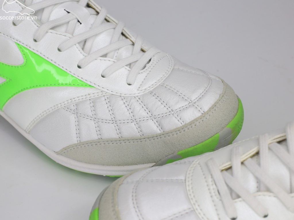 Mizuno Morelia Sala Japan TF màu trắng/ xanh lá Q1GB251137