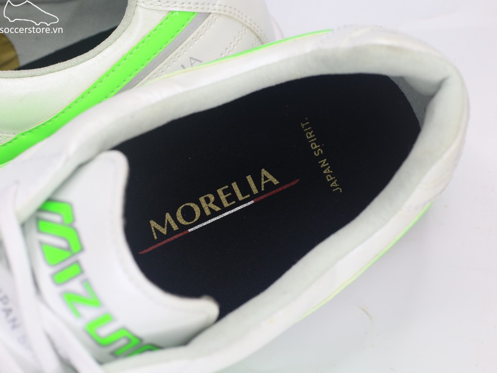Mizuno Morelia Sala Japan TF màu trắng/ xanh lá Q1GB251137
