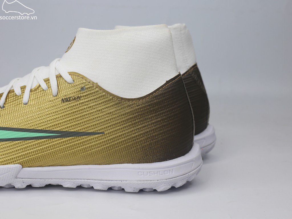 Nike Mercurial Superfly 11 Academy TF Kylian Mbappé vàng đồng IR0787-701