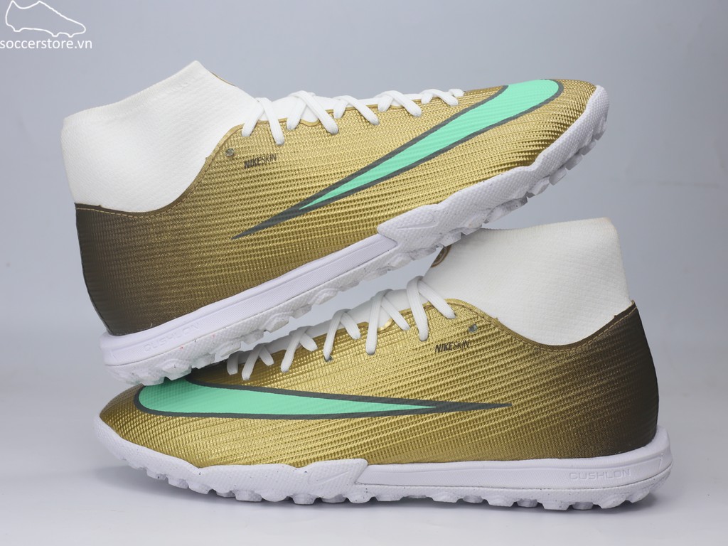 Nike Mercurial Superfly 11 Academy TF Kylian Mbappé vàng đồng IR0787-701