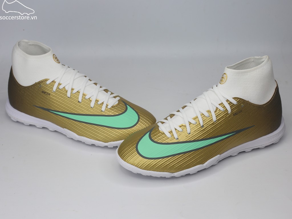 Nike Mercurial Superfly 11 Academy TF Kylian Mbappé vàng đồng IR0787-701