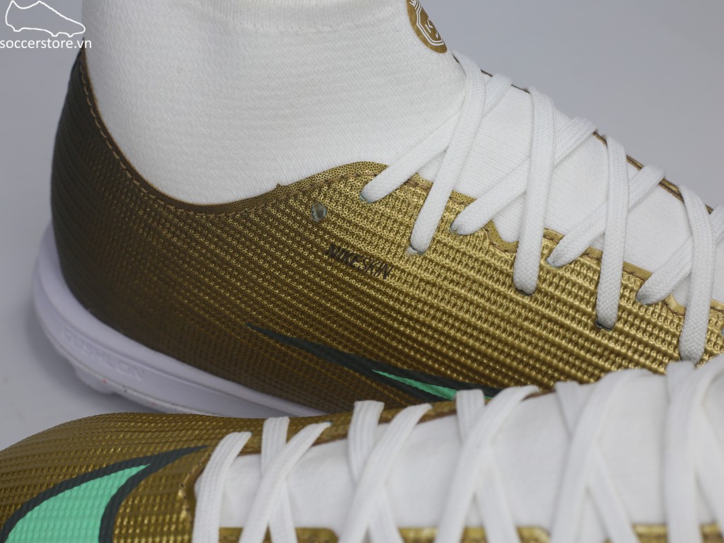 Nike Mercurial Superfly 11 Academy TF Kylian Mbappé vàng đồng IR0787-701