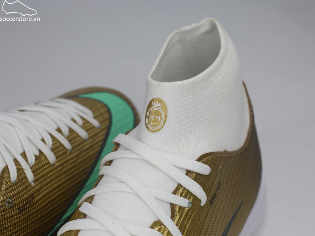 Nike Mercurial Superfly 11 Academy TF Kylian Mbappé vàng đồng IR0787-701