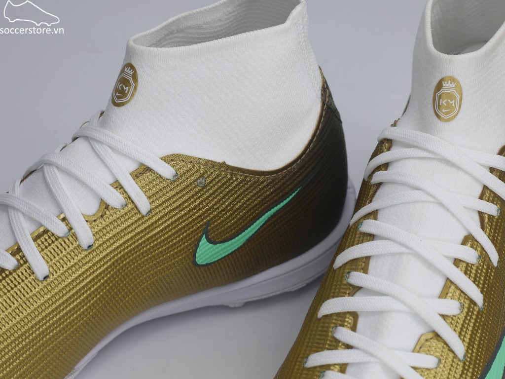 Nike Mercurial Superfly 11 Academy TF Kylian Mbappé vàng đồng IR0787-701