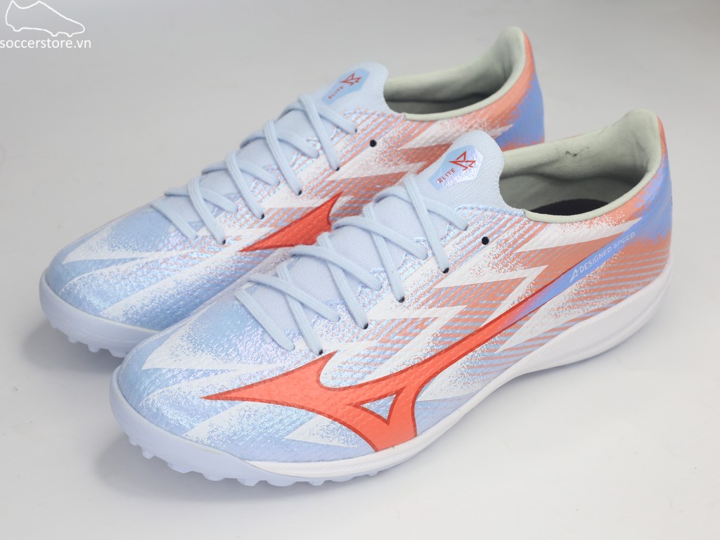 Mizuno α III Elite AS TF màu blue/ trắng/ cam P1GD266222