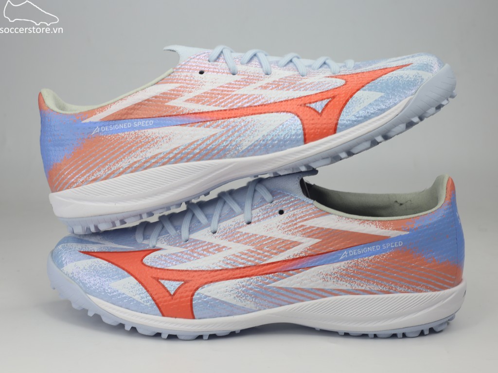Mizuno α III Elite AS TF màu blue/ trắng/ cam P1GD266222