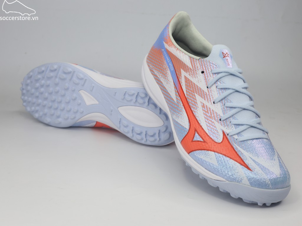 Mizuno α III Elite AS TF màu blue/ trắng/ cam P1GD266222