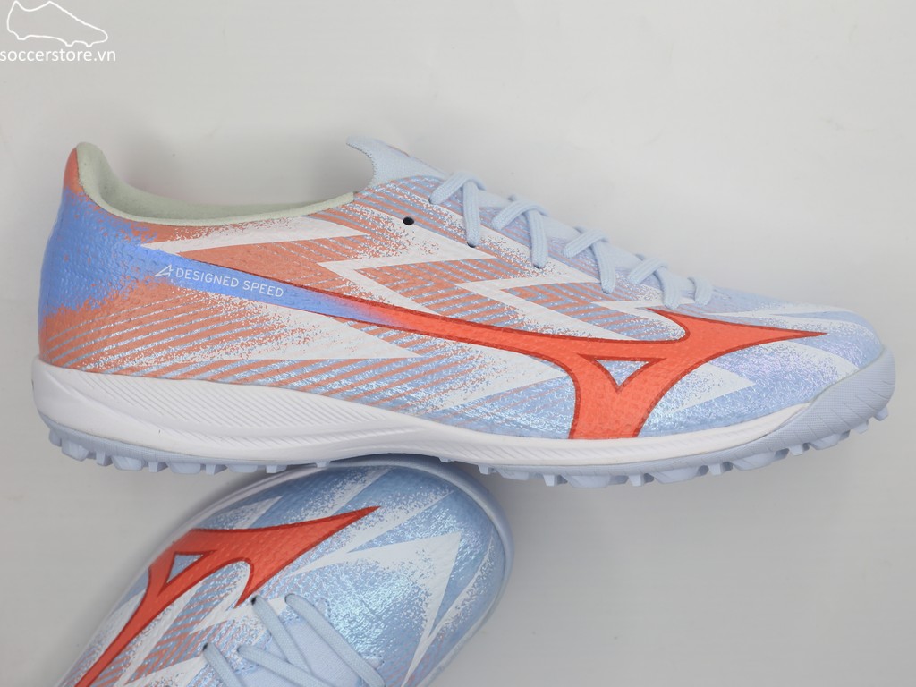 Mizuno α III Elite AS TF màu blue/ trắng/ cam P1GD266222