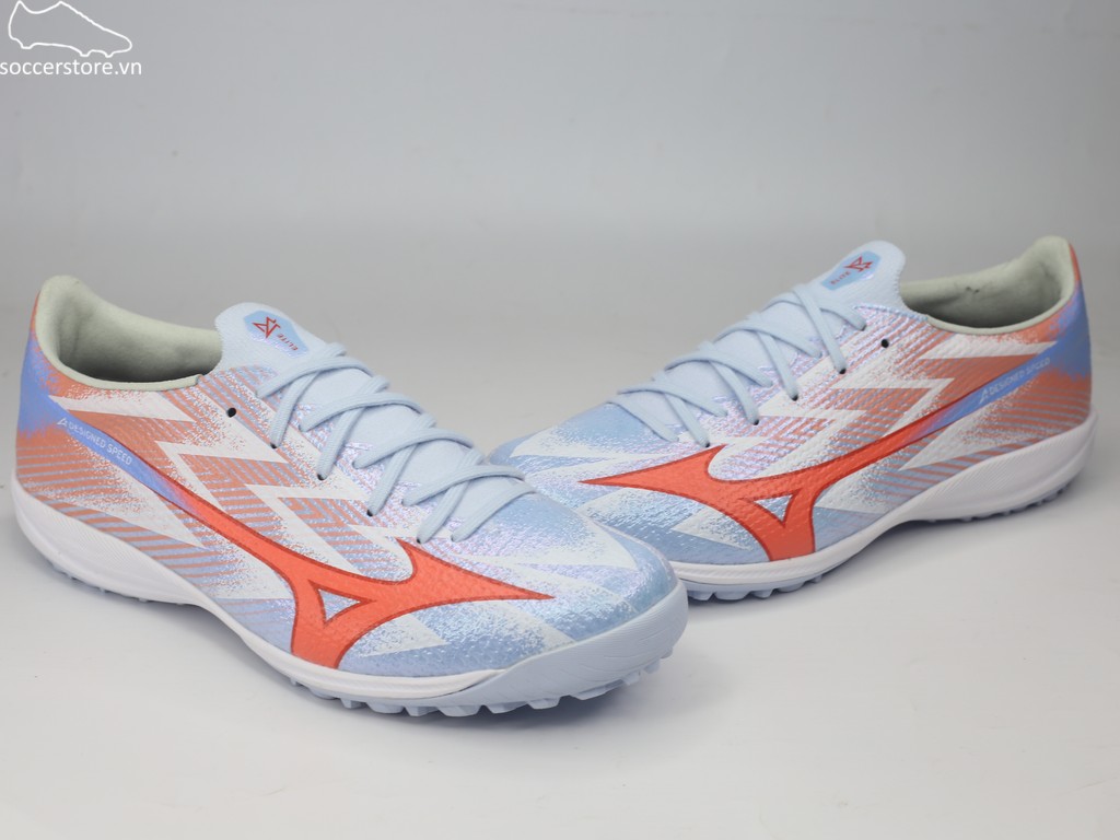 Mizuno α III Elite AS TF màu blue/ trắng/ cam P1GD266222