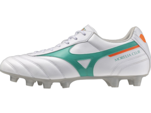Mizuno Morelia II Club FG- trắng/ xanh lục P1GA260835