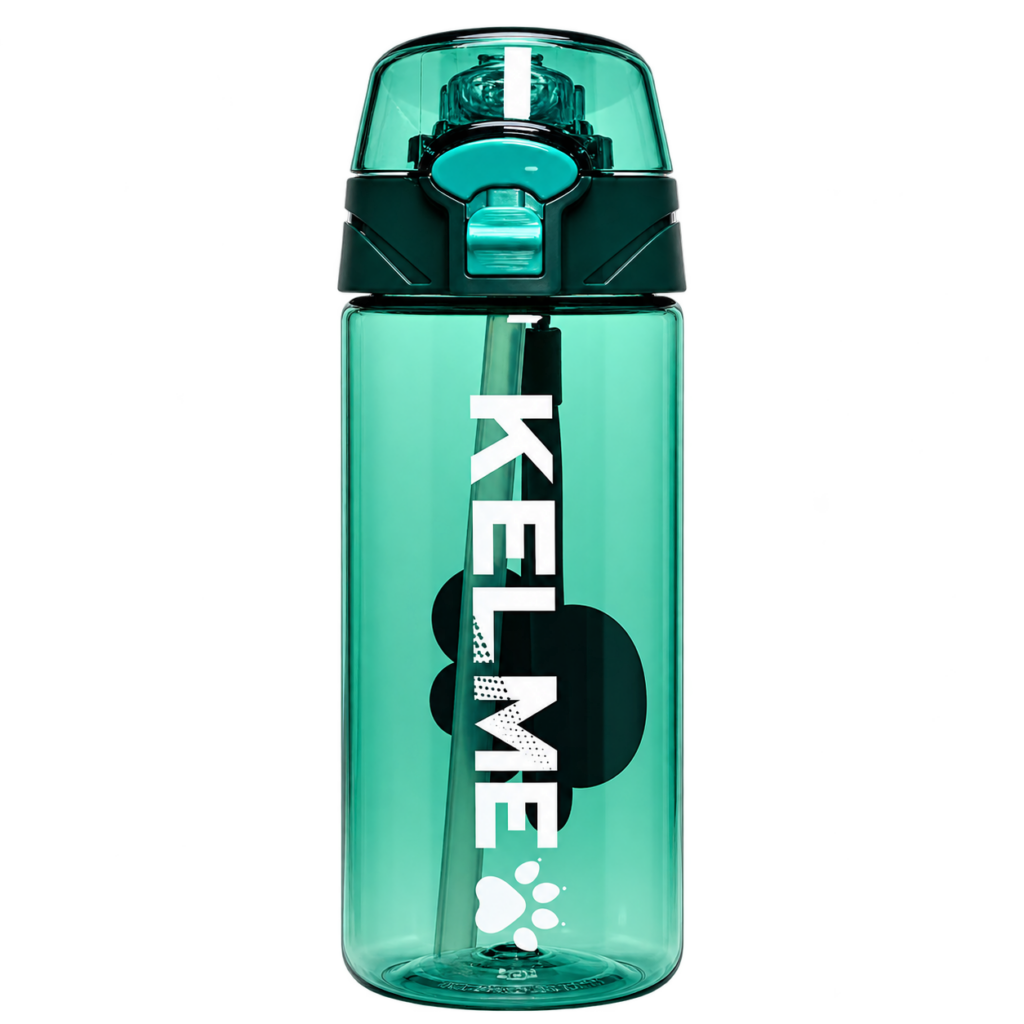 Bình nước thể thao Kelme 500ml màu xanh ngọc lam 8101WL5002