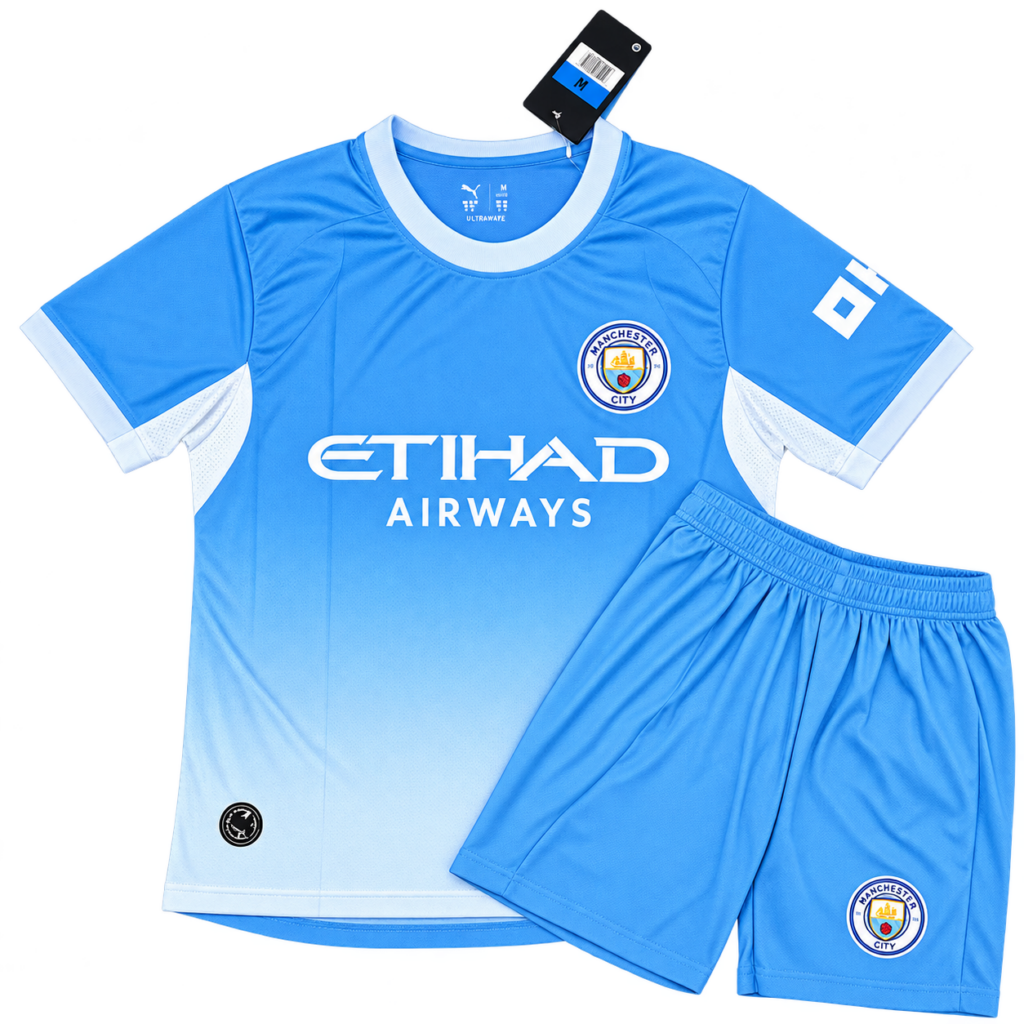 Bộ quần áo CLB Manchester City sân nhà màu xanh blue 2026 2027 MCI MCI2627-BL